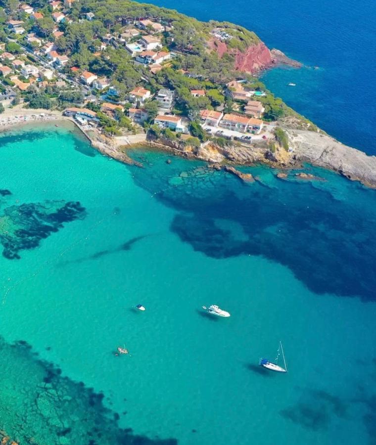 Confortable T2 Vue Mer Avec Terrasse Amenagee Et Parking Prive, Plage Et Port A Pied Sanary-sur-Mer Bagian luar foto